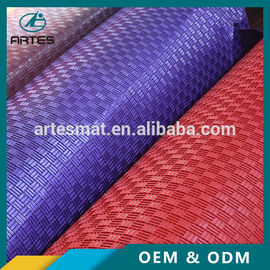 Washable Heated Non - Skid PVC Roll Mat With Water Drainage Properties