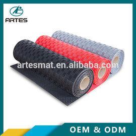 Washable Heated Non - Skid PVC Roll Mat With Water Drainage Properties